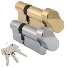 anti snap locks with internal knob